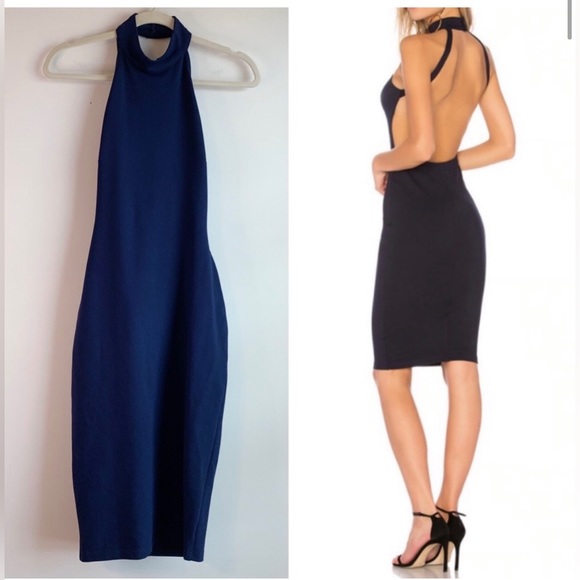 By the way Sadie backless midi dress! Worn once no flaws xs bought from revolve - Picture 2 of 4